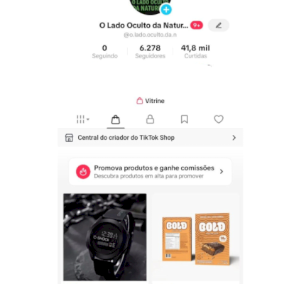 CONTA TIKTOK SHOP 6.2k SEGUIDORES BR | PRONTA PARA USO! ⭐⭐⭐⭐⭐