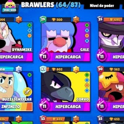 Conta de brawl com dois passes completos e skins sasionais
