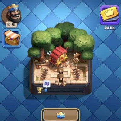 CONTA CLASH ROYALE 10500 TROFÉUS