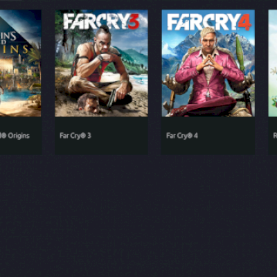 Conta Ubisoft com Far Cry 3 e 4,Assassin's creed origins,Rayman origins e outros