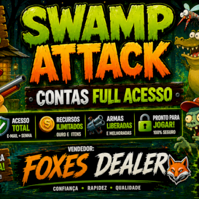 CONTAS SWAMP ATTACK (FULL ACESSO)