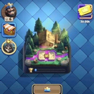 CONTA CLASH ROYALE 10000 TROFÉUS