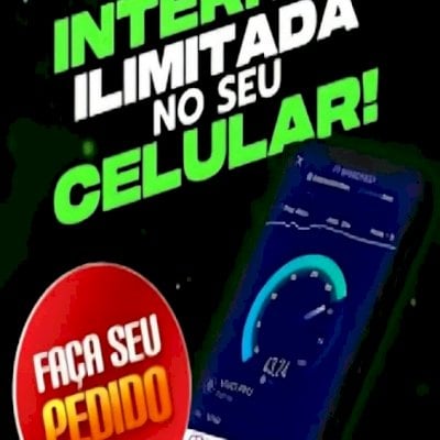NET TURBO ILIMITADA VIVO TIM E CLARO PEGA ANDROID E IPHONE VELUZ NET