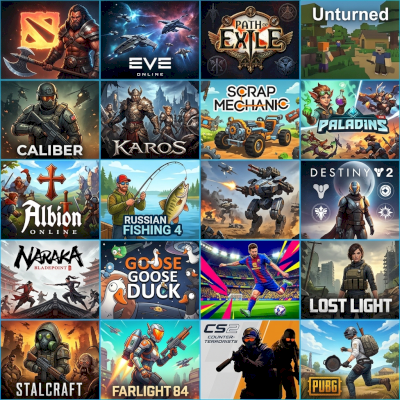 Conta Steam 14.000 hs totais mais de 600h Em +20 jogos incluídos Email Original