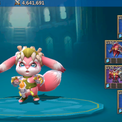 conta Lords mobile, 840,080,416 de Poder com 440k de gemas + Skin de exército!!