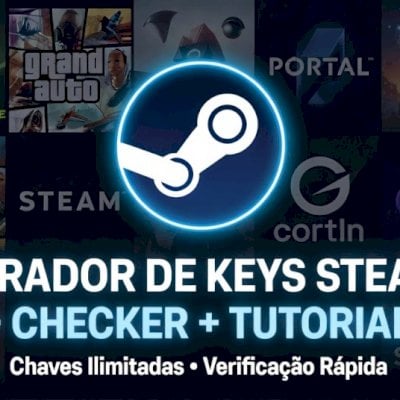 Gerador De Keys Steam + Checker E Tutorial