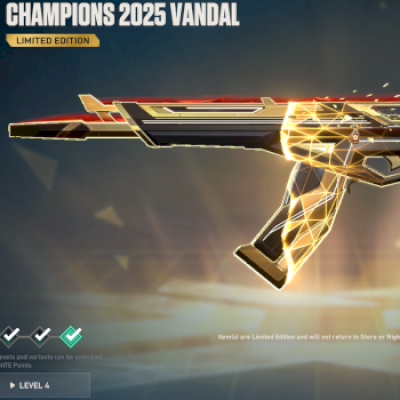 CONTA VALORANT C/ PACOTE COMPLETO CHAMPIONS 2025 + FACAS/SKINS