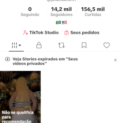 CONTA TIKTOK MONETIZADA