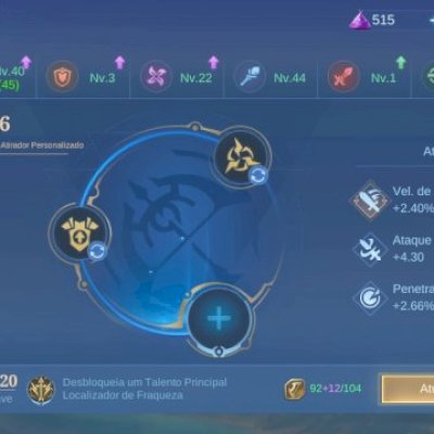 Conta básica iniciante para jogar no mid lane com skin all star da pharsa