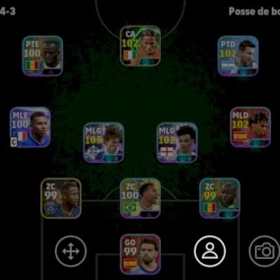 Conta efootball mobile.