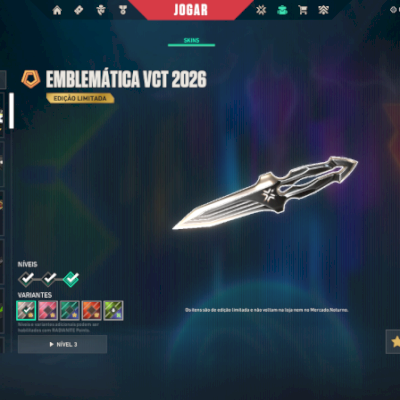 Pacote Vct 2026 + Ora By Onetap + Vandals e Facas | Gemada com Dados de Rec