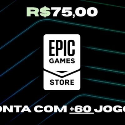 Conta Epic Games com +60 Jogos