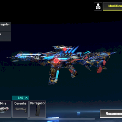 Conta com skin ultra do zero, conjunto tokyo revangers e m4 rara