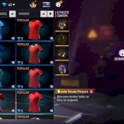 4 camisas de time por 1 real.
