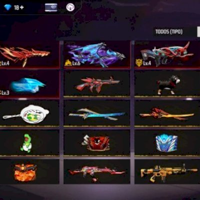 Conta gemada, com muito itens