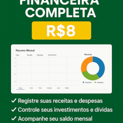 Controle Seus Gastos e Economize com Esta Planilha Profissional