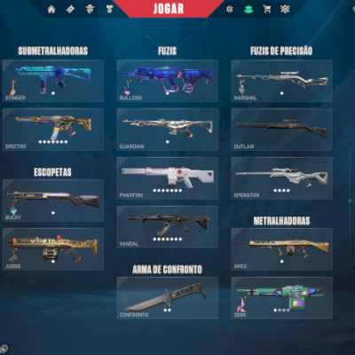 Conta de Valorant Full acesso com skin