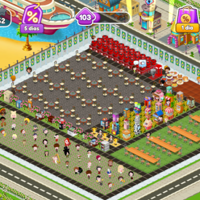 ☕ CAFELAND LVL 103 ▶ DECORAÇÕES INCLUSAS ▶ FOGÃO DA PAIXÃO ✅