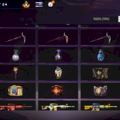 Vendo essa conta com 4 evolutivas 2 punhos e mais de 590 peitas