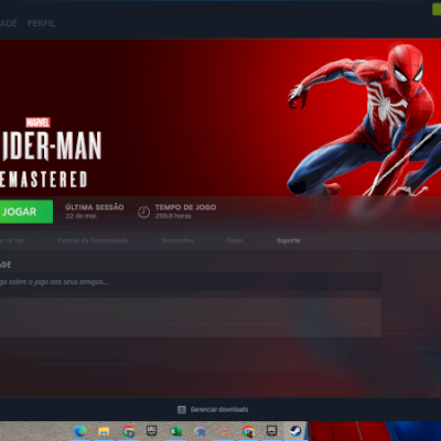 Conta Steam com Spiderman Remaster!!!!