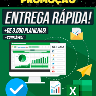 Super Pack PLANILHAS do Excel + de 3500! - Entrega Imediata!