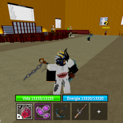 conta com skin e muito boa no blox fruits