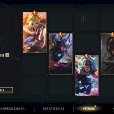 Vendo conta braba de wild rifit com várias skins top