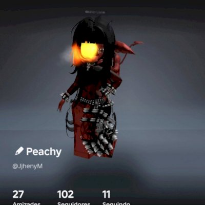 conta feminina com foco em skins, mais de 41 mil robux gastos em personalização.