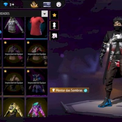 Conta de free fire a venda