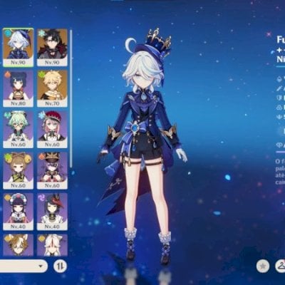 Venda de  3 contas genshin