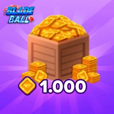 Pomoção de 1k de Tokens para Blade ball (roblox)