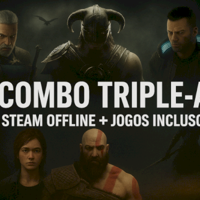 COMBOS TRIPLE-A! STEAM OFFLINE (ENTREGA AUTOMATICA)! +JOGOS INCLUSOS!