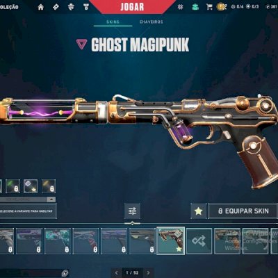 Conta Valorant nível 219 com 2210 reais gastos com pacote kuronami elo atual dim