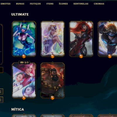 Conta de lol 1419 Skins