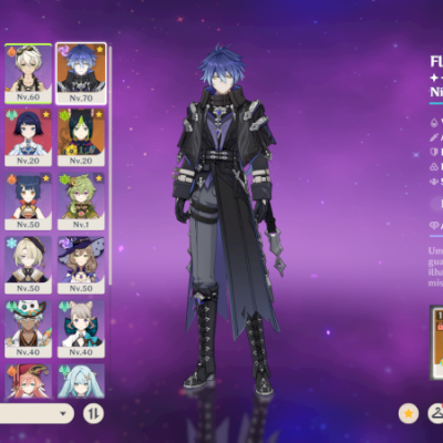 GENSHIN IMPACT - AR54, 10T5 Flins, Chasca, Shogun, Shenhe...