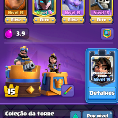 Conta Clash Royale