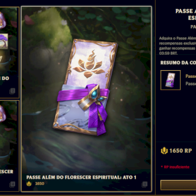 PASSE FLORESCER ESPIRITUAL 27,00