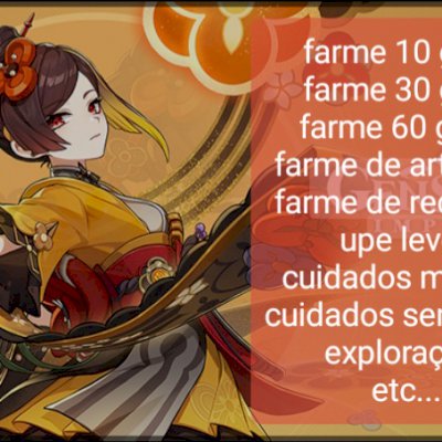 Farmes de conta entre outras coisas