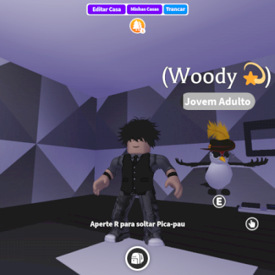 Pica-Pau R Adopt me + Roupa de Brinde (leia a descrição para detalhes)