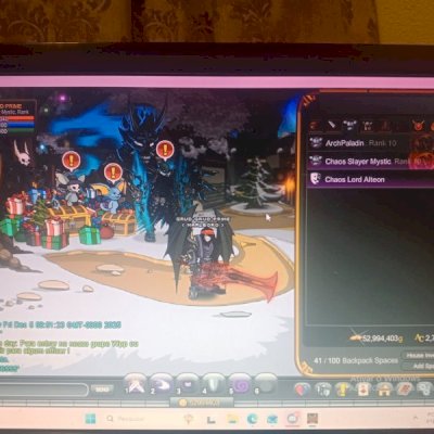 conta parada .vendendo baratinho lvl 100 e a outra 96