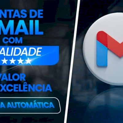 1x CONTAS GMAIL NOVAS [SEM SMS] GARANTIA DE QUALIDADE