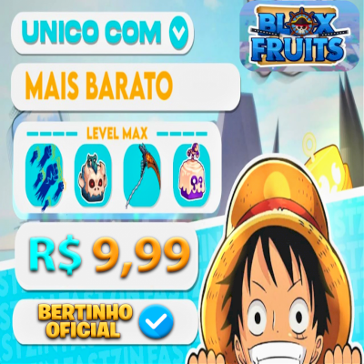 BLOX FRUITS - 🎉CONTAS LVL MAX [🥳PAGUE 2 LEVE 3] -🔥PREMIUM - Entrega Rápida!