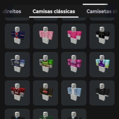 conta de Roblox