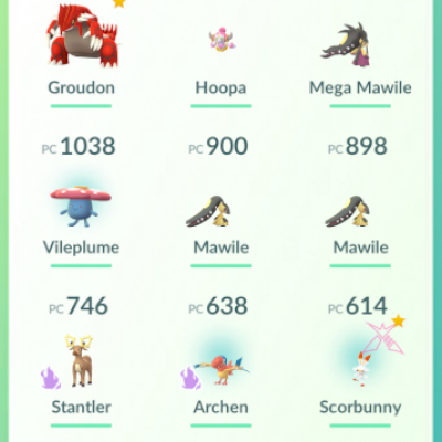 Conta Level 21 Pokémon Go