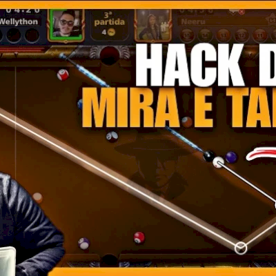🔥 PROMOÇÃO – Hack 8 Ball Pool | Mira Infinita + Tabela
