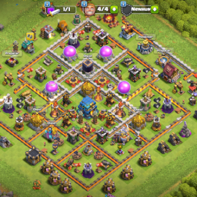 Cv12 bem upado e com 1k de gemas