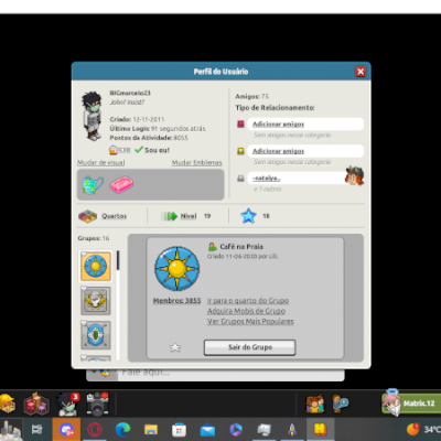 VENDO HABBO CONTA ANTIGA DE 2011 VARIOS MOB E EMBLEMA. 333 diamantes 8k de conq