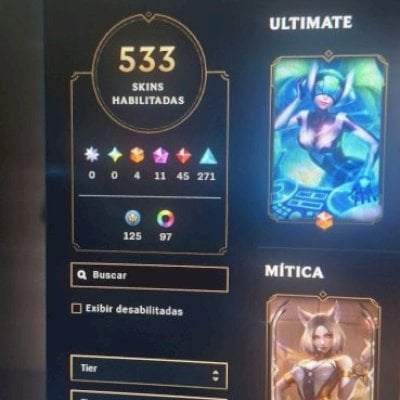 Conta 2018 com mais de 4 mil gastos com skin no precinho.