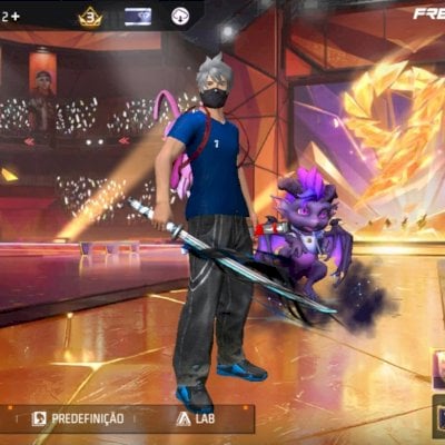 conta free fire básica para não começar do 0