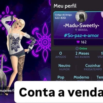 Vendo minha conta avakin life